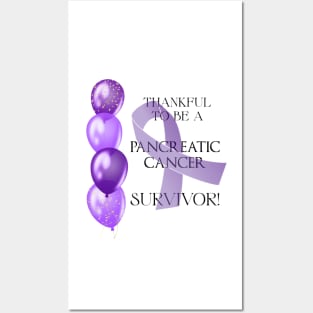 Pancreatic Cancer Survivor Support Posters and Art